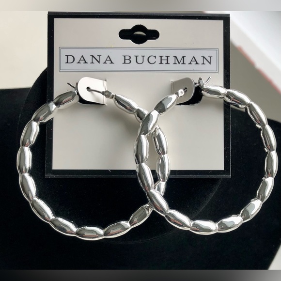 Dana Buchman Braided Click-It Hoop Earrings - Picture 3 of 3
